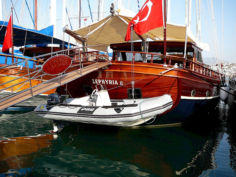 zephyria yachting bodrum turkey