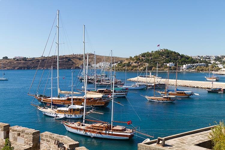 Gulets in Bodrum