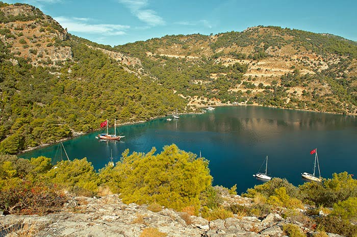 Sarsala Bay in Gocek