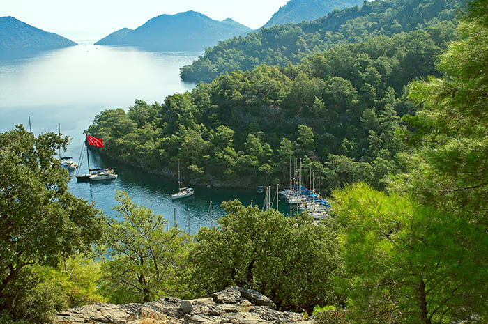 Gocek bays