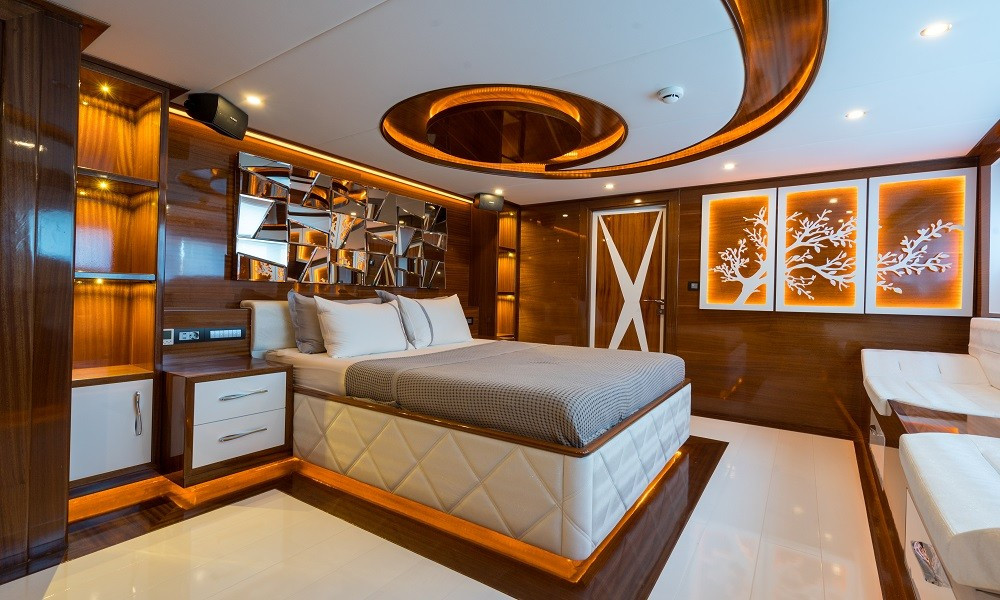How long is a luxury yacht charter season in Turkey?
